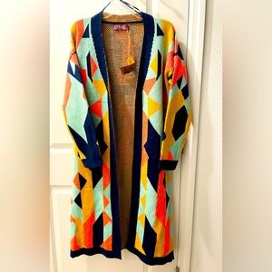 Cozy fashion statement sweater cardigan